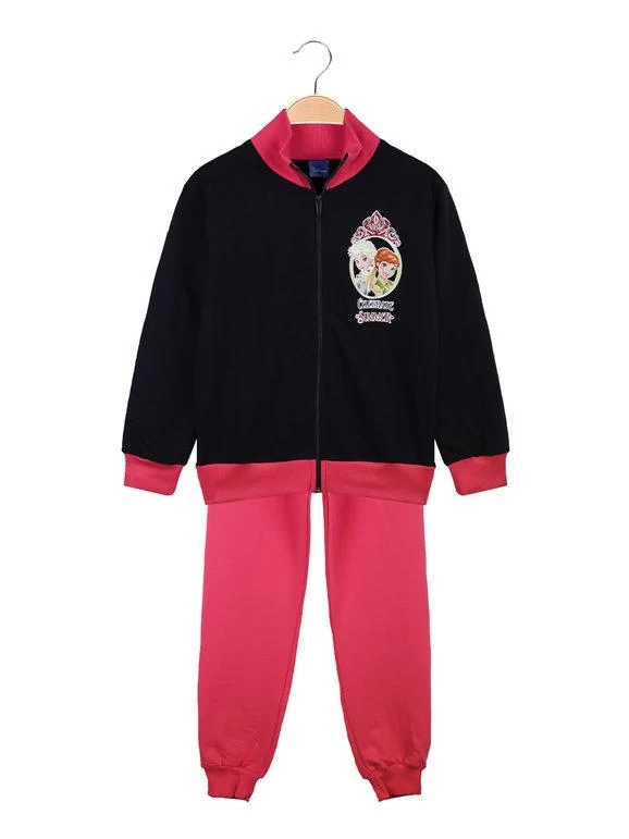 Disney Frozen Elsa & Anna Completo Bimba 2 Pezzi - Blu Scuro