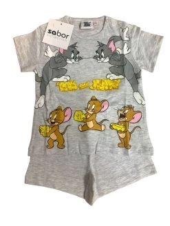 Disney Completo Neonato Cotone 100% Tom And Jerry Special Price