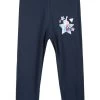 Disney Frozen Leggings Bambina 3/4 - Blu Scuro