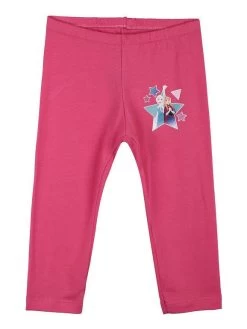 Disney Frozen Leggings Bambina 3/4 - Fucsia