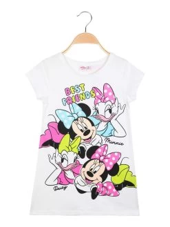 Disney MICKEY And FRIENDS - Maxi T-shirt Manica Corta Da Bambina Con Stampa - 02