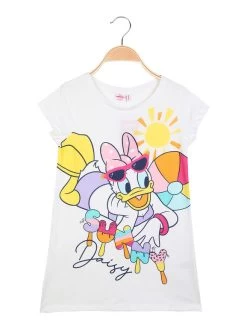 Disney MICKEY And FRIENDS - Maxi T-shirt Manica Corta Da Bambina Con Stampa - 03