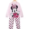 Disney Minnie Pigiama Da Bambina In Caldo Cotone