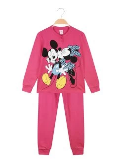 Disney Minnie Pigiama Da Bambina In Caldo Cotone - Fucsia