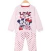 Disney Baby Minnie Pigiama Neonata In Caldo Cotone - Rosa