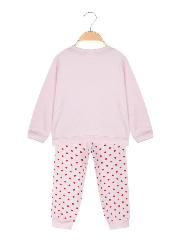 Disney Baby Minnie Pigiama Neonata In Caldo Cotone - Rosa - immagine 2