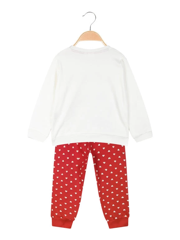 Disney Baby Minnie Pigiama Neonata In Caldo Cotone - Bianco - immagine 2