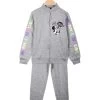 Disney Minnie Tuta Da Bambina 2 Pezzi Con Zip - Grigio