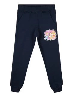 Disney Princess Pantaloni Sportivi Bambina Con Polsino - Blu Scuro