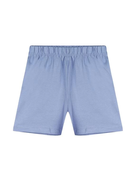 Disney Frozen Pigiama Corto Bambina Anna E Elsa - Azzurro - immagine 3