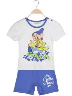 Disney Baby Pigiama Corto Bimba Sette Nani
