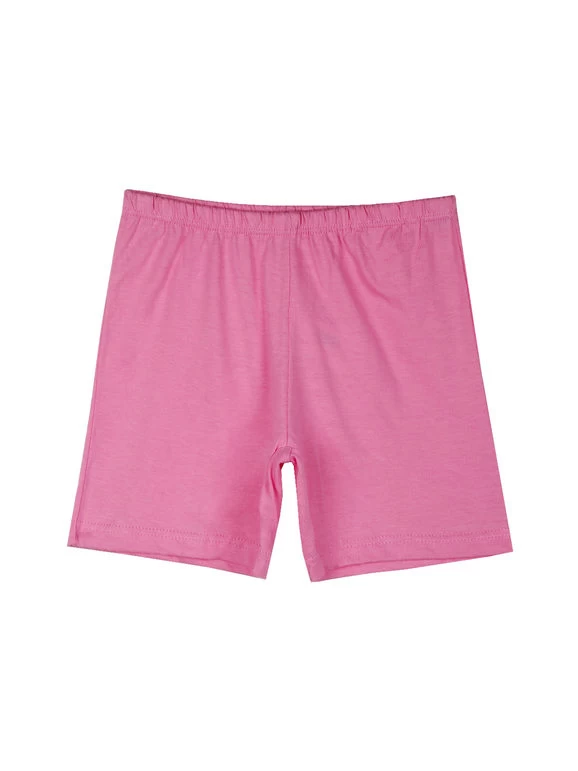 Disney Princess Pigiama Corto Da Bambina In Cotone - Rosa - immagine 3