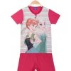 Disney Frozen Pigiama Corto Da Bimba In Cotone - Fucsia