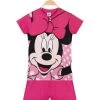 Disney Pigiama Corto Minnie Da Bambina - Fuxia
