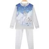 Disney Frozen Pigiama Da Bambina In Caldo Cotone - Grigio Chiaro
