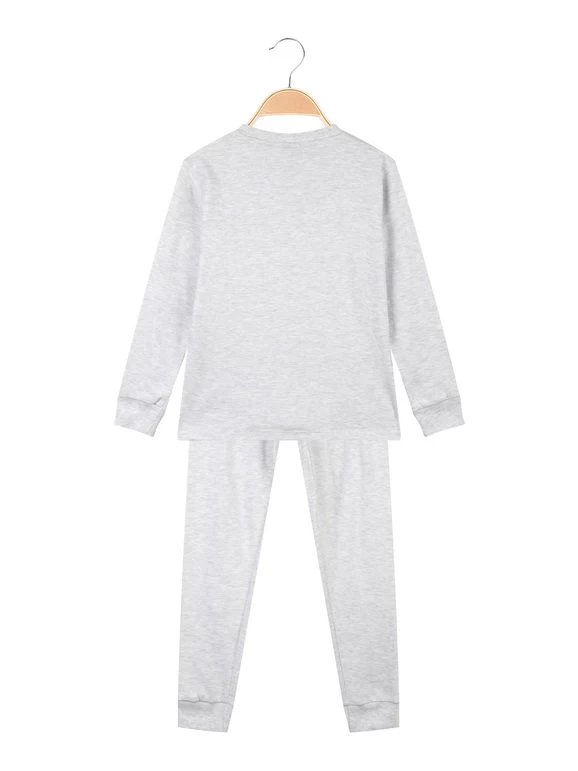 Disney Frozen Pigiama Da Bambina In Caldo Cotone - Grigio Chiaro - immagine 2