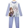 Disney Frozen Pigiama Da Bambina In Caldo Cotone - Azzurro