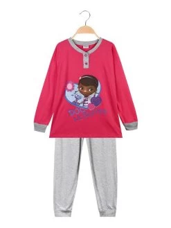 Disney Pigiama Lungo Bambina Dottoressa Peluche