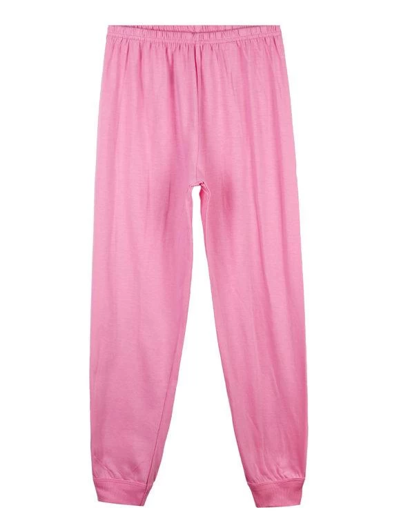 Disney Princess Pigiama Lungo Bambina In Cotone - Fucsia - immagine 3