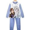 Disney Frozen Pigiama Lungo Da Bambina In Caldo Cotone - Azzurro