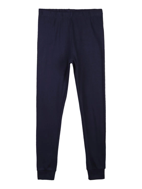 Disney Frozen Pigiama Lungo Da Bambina In Caldo Cotone - Blu Scuro - immagine 3