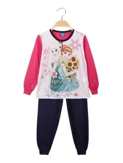 Disney Frozen Pigiama Lungo Da Bambina In Cotone Elsa E Anna