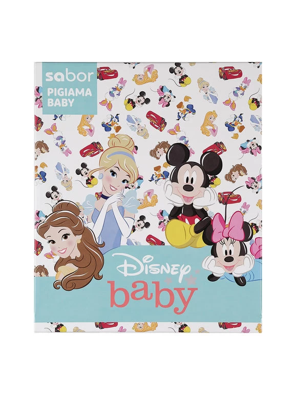 Disney Baby Pigiama Lungo Da Neonata In Caldo Cotone - Rosa - immagine 4