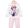 Disney Baby Pigiama Lungo Da Neonata In Cotone - Rosa