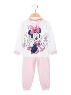 Disney Baby Pigiama Lungo Da Neonata In Cotone - Rosa