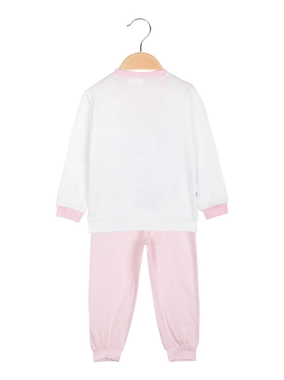 Disney Baby Pigiama Lungo Da Neonata In Cotone - Rosa - immagine 2