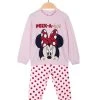 Disney Baby Pigiama Lungo In Cotone Neonata - Rosa