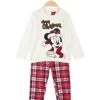 Disney Baby Pigiama Natalizio Minnie Da Neonata In Caldo Cotone