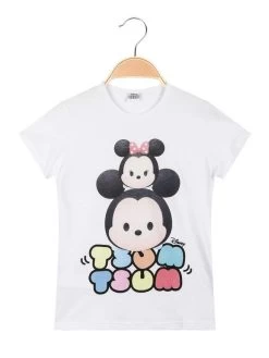 Disney T-shirt Bambina Con Stampa