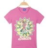 Disney T-shirt Da Bambina Con Stampa - Rosa