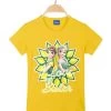 Disney T-shirt Da Bambina Con Stampa - Giallo