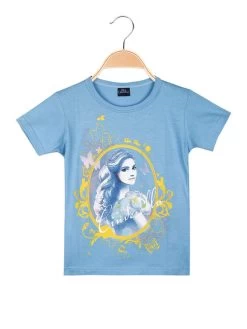 Disney T-shirt Manica Corta Da Bambina Con Stampa
