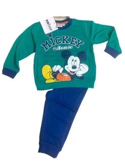 Pigiamino Neonato Lungo Cotone 100% Jersey Mickey DISNEY Special Price