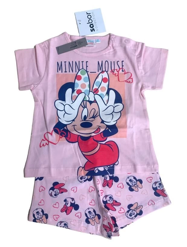 Disney Completo Neonata Cotone 100% Minnie