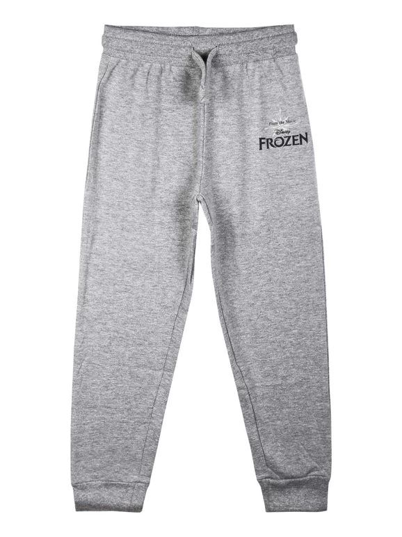 Disney Frozen Tuta Da Bambina 2 Pezzi Con Zip - Grigio Chiaro - immagine 3